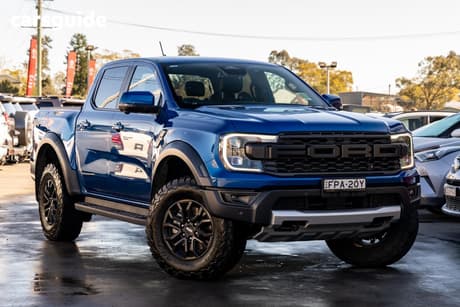 Blue 2024 Ford Ranger Double Cab Pick Up Raptor 3.0 (4X4)