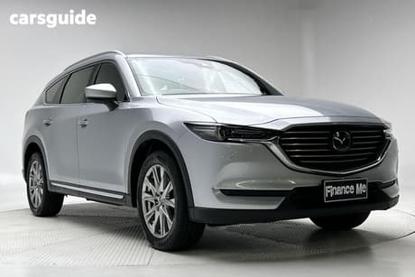 Silver 2018 Mazda CX-8 Wagon Asaki (Awd)