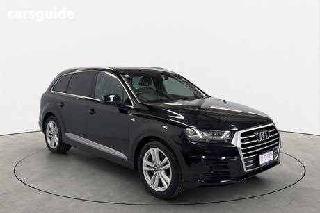 Black 2017 Audi Q7 SUV 3.0 TFSI QUATTRO S-LINE PACKAGE