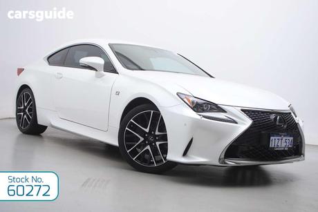 White 2016 Lexus RC200T Coupe Luxury