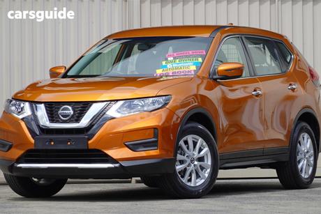 Orange 2022 Nissan X-Trail Wagon St (4Wd)