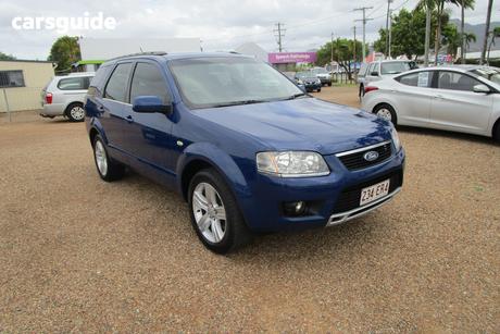 Blue 2010 Ford Territory Wagon Ts Limited Edition (4X4)