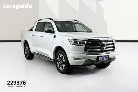 White 2023 GWM UTE Dual Cab Utility Cannon-L (4X4)