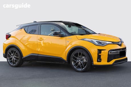 Yellow 2021 Toyota C-HR Wagon Gr-S (2Wd) Hybrid