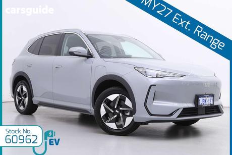 Silver 2026 Geely EX5 Wagon Complete Extended Range