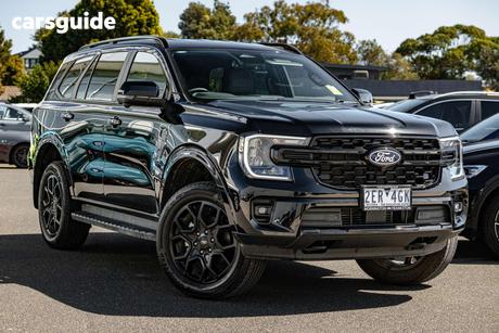 Black 2026 Ford Everest Wagon Sport (4Wd)