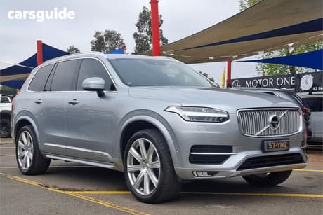 Silver 2017 Volvo XC90 Wagon D5 Inscription