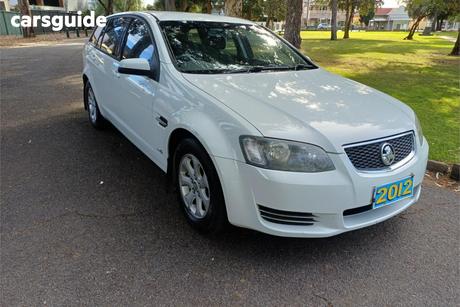 White 2012 Holden Commodore Sportswagon Omega