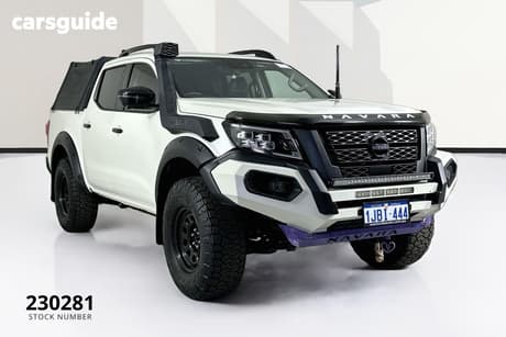 White 2022 Nissan Navara Dual Cab Pick-up Pro-4X Warrior (4X4)