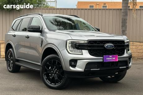 Silver 2025 Ford Everest Wagon Sport (4Wd)