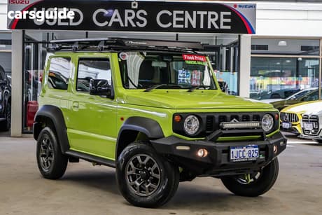Yellow 2020 Suzuki Jimny Wagon