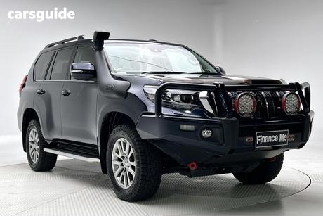 Blue 2021 Toyota Landcruiser Prado Wagon Kakadu