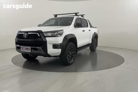 White 2023 Toyota Hilux Double Cab Pick Up Rogue (4X4)