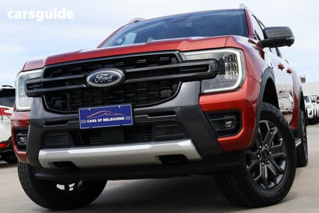 Orange 2023 Ford Ranger Double Cab Pick Up Wildtrak 3.0 (4X4)