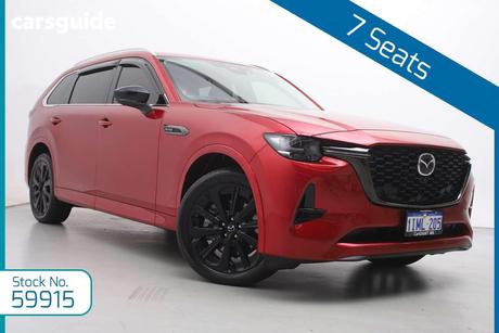 Red 2024 Mazda CX-80 Wagon D50E Gt