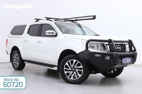 White 2017 Nissan Navara Dual Cab Utility St-X (4X4)