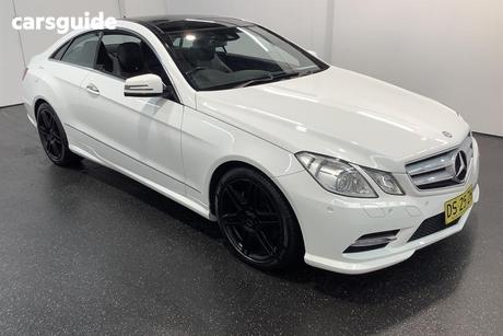White 2012 Mercedes-Benz E250 Coupe Cdi Elegance Be