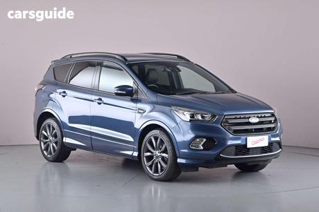 Blue 2019 Ford Escape Wagon St-Line (Awd)