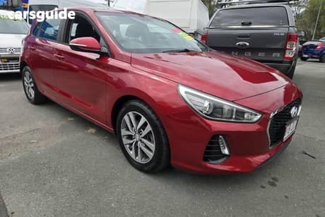 Red 2017 Hyundai I30 Hatchback Active