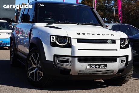 White 2022 Land Rover Defender Wagon 110 D300 Se (220Kw)