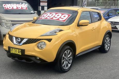 Yellow 2016 Nissan Juke Wagon St (Fwd)