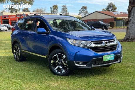 Blue 2018 Honda CR-V Wagon Vti-S (Awd)