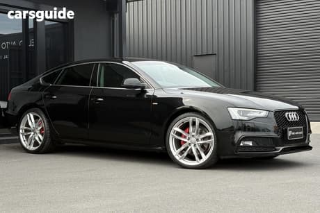 Black 2014 Audi A5 Hatchback Sportback 2.0 Tfsi Quattro