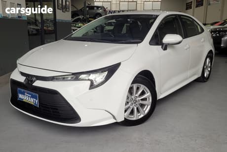 White 2023 Toyota Corolla Sedan Ascent Sport