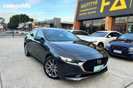 Grey 2023 Mazda 3 Sedan G20 Evolve