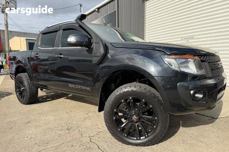 Black 2015 Ford Ranger Crew Cab Utility Wildtrak 3.2 (4X4)