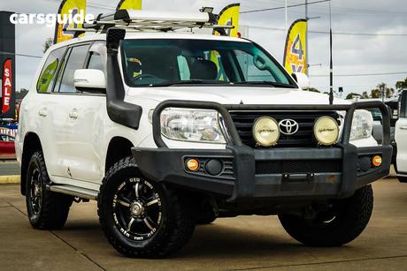 White 2012 Toyota Landcruiser Wagon Gxl (4X4)