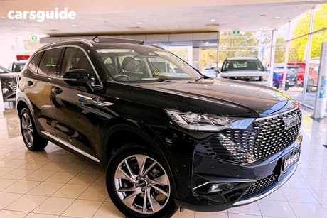 Black 2023 GWM Haval H6 Wagon Ultra Hybrid