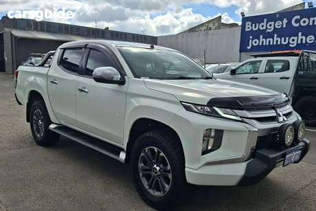 White 2019 Mitsubishi Triton Double Cab Pick Up Gls (4X4)