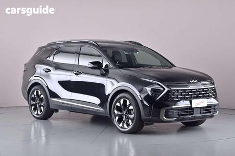 Black 2022 Kia Sportage Wagon Gt-Line (Awd)