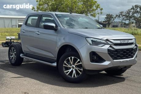 Silver 2026 Isuzu D-MAX Crew Cab Utility Ls-U (4X4)