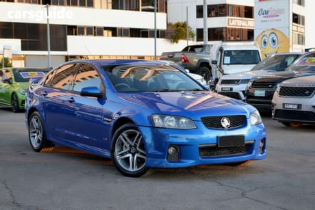 Blue 2010 Holden Commodore Sedan Sv6