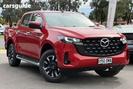 Red 2025 Mazda BT-50 Dual Cab Pick-up Xtr (4X4)