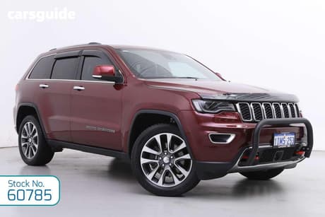 Red 2018 Jeep Grand Cherokee Wagon Limited (4X4)