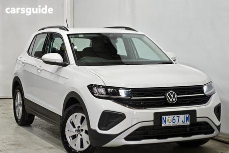 White 2025 Volkswagen T-Cross Wagon 85Tfi Life