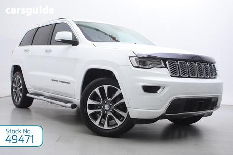 White 2017 Jeep Grand Cherokee Wagon Overland (4X4)