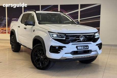 White 2026 Volkswagen Amarok Dual Cab Utility Style Tdi600 4Motion