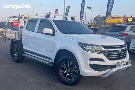 White 2016 Holden Colorado Crew Cab Chassis Ls (4X2)