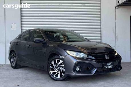 Grey 2018 Honda Civic Hatchback Vti-S