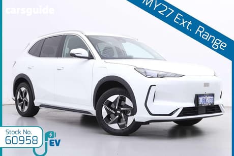 White 2026 Geely EX5 Wagon Complete Extended Range