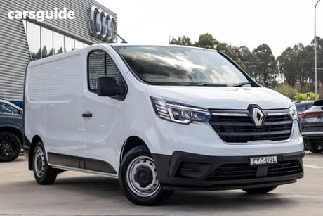 White 2022 Renault Trafic Van L1 Swb Pro