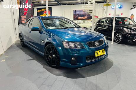 Green 2011 Holden Commodore Utility Ss