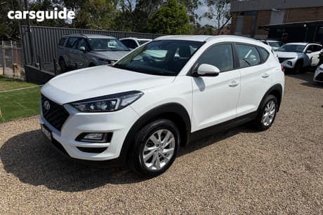 White 2019 Hyundai Tucson Wagon Active (2Wd)