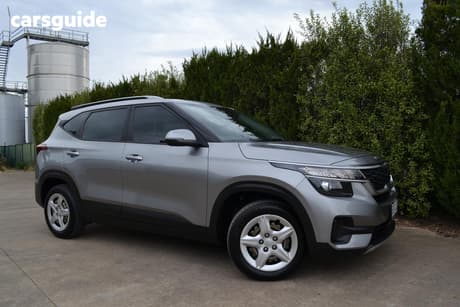 Grey 2020 Kia Seltos Wagon S (Fwd)