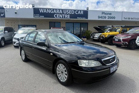 Black 2003 Ford Fairmont Sedan