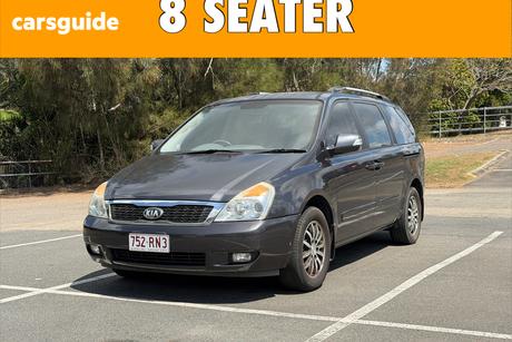 Grey 2012 Kia Grand Carnival Wagon Sli